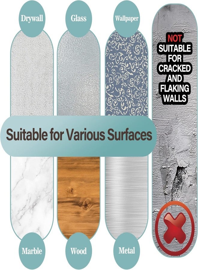 UrbanBite Silicone Wall Protector for Door Handle and Furniture Accessories Self Adhesive Bumper Guard Stopper Pads for Wall Cabinet Drawer Mute Buffer Anti Sound Dampener (Pack of 6) - Transparent - Image 4